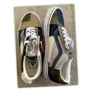 Old Skool Vans 'Patchwork Camo Women's Slip-Ons VN0000SKCMA Size: 8 (US)